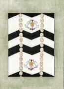 Motif géométrique avec motif nautique (Watanabe Seitei) - Muzeo.com