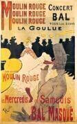 Moulin Rouge - La Goulue (Henri de Toulouse-Lautrec) - Muzeo.com