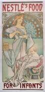 Nestle's Food for Infants (Alfons Mucha) - Muzeo.com