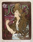 Papier à cigarettes Job (Alfons Mucha) - Muzeo.com