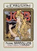 Papier à cigarettes Job (Alfons Mucha) - Muzeo.com