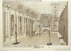 Projet pour une salle de musique (Charles Rennie Mackintosh) - Muzeo.com