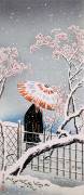 Prunier dans la neige (Takahashi Hiroaki) - Muzeo.com
