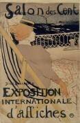 Salon des Cent, Exposition internationale d'affiches (Henri de Toulouse-Lautrec) - Muzeo.com