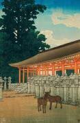 Sanctuaire de Kasuga, Nara (Hasui Kawase) - Muzeo.com