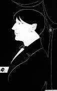 Selfportrait of Aubrey Vincent Beardsley (Aubrey Beardsley) - Muzeo.com