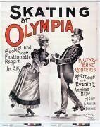 Skating at Olympia, coolest and most fashionable resort in the city, Military band concerts, Afternoon and evening... (anonyme) - Muzeo.com