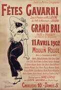 Société des peintres lithographes. Fêtes Gavarni [...] Grand bal paré et travesti [...]. 11 avril 1902 au Moulin Rouge... (Gavarni) - Muzeo.com