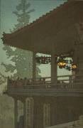 Soirée à Nara (Nara no yube) (Hiroshi Yoshida) - Muzeo.com