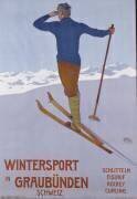 Sports d'hiver dans les Grisons (Walter Koch) - Muzeo.com
