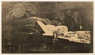 Te Po (La nuit), suite destinée à illustrer Noa Noa (Paul Gauguin) - Muzeo.com