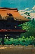 Temple de Kencho, Kamakura (Hasui Kawase) - Muzeo.com