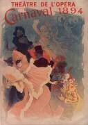 Théâtre de l'Opéra : Carnaval 1894 (Jules Chéret) - Muzeo.com