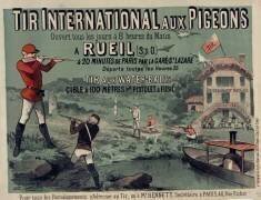 Tir international aux pigeons... à Rueil (S et O) à 20 minutes de Paris par la gare St-Lazare... (anonyme) - Muzeo.com