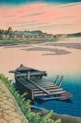 Tsuchizaki dans la préfecture d'Akita (Hasui Kawase) - Muzeo.com