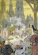 Un mystère du Moyen Âge (Eugène Grasset) - Muzeo.com