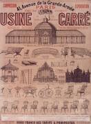 Usine Carré : serrurerie artistique, constructions & charpentes en fer (Jules Chéret) - Muzeo.com