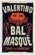 Valentino, Bal masqué (Jules Chéret) - Muzeo.com