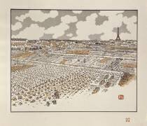 Vue des jardins maraîchers de Grenelle (Henri Rivière) - Muzeo.com