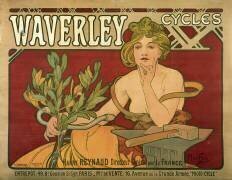 Waverley cycles (Alfons Mucha) - Muzeo.com