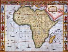 Carte de l'Afrique (John Speed) - Muzeo.com