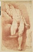 Académie d'homme renversé (anonyme) - Muzeo.com