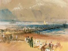Bateaux à la jetée de Margate (Joseph Mallord William Turner) - Muzeo.com