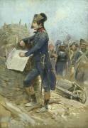 Bonaparte au siège de Toulon, 1793 (Edouard Detaille) - Muzeo.com
