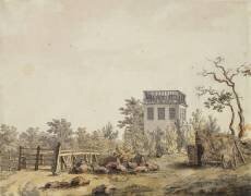 Cabane avec un puits sur le Rugen (Caspar David Friedrich) - Muzeo.com