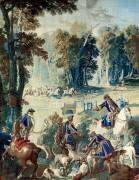 Chasse de Louis XV (Jean-Baptiste Oudry) - Muzeo.com
