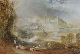 Château et ville d'Arundel (Joseph Mallord William Turner) - Muzeo.com