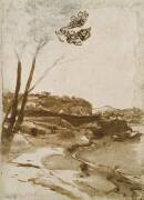 Chemin le long du Tibre (Claude Gellée) - Muzeo.com