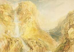 Chute de Mossdale, Yorkshire (Joseph Mallord William Turner) - Muzeo.com