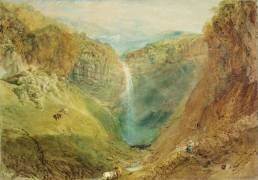 Chute d'Hardraw (Joseph Mallord William Turner) - Muzeo.com