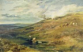 Dartmoor : La source de la Tamar et de la Torridge (Joseph Mallord William Turner) - Muzeo.com