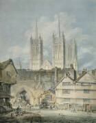 Église cathédrale de Lincoln (Joseph Mallord William Turner) - Muzeo.com