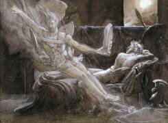 Enée apparaissant à Hector (Anne-Louis Girodet) - Muzeo.com