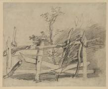 Étude d'une ancienne haie (Thomas Gainsborough) - Muzeo.com