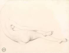 Étude pour La Grande Odalisque (Jean-Auguste-Dominique Ingres) - Muzeo.com