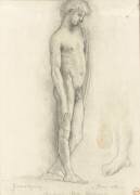 Etude pour les filles de Thespius (Gustave Moreau) - Muzeo.com