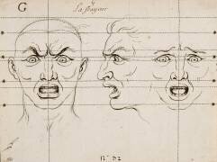 Expressions des Passions de l'âme : la Frayeur (Charles Le Brun) - Muzeo.com