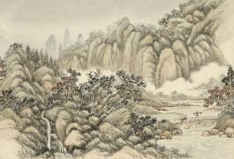 Fang Cong shanshui (Paysages de Fang) (Cong Fang) - Muzeo.com