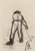 Faucheur de dos avec reprise du motif (Jean-François Millet) - Muzeo.com