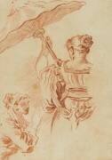Femme à l'ombrelle (François Boucher) - Muzeo.com