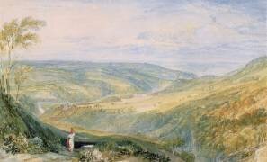Gibside, comté de Durham, vu du sud (Joseph Mallord William Turner) - Muzeo.com