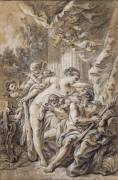 Hercule et Omphale (François Boucher) - Muzeo.com