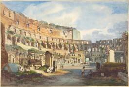 Intérieur du Colisée (Ippolito Caffi) - Muzeo.com