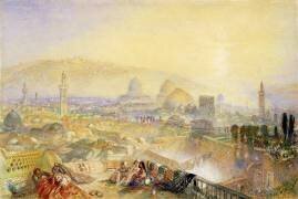 Jérusalem depuis le couvent latin (Joseph Mallord William Turner) - Muzeo.com
