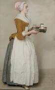 La Belle Chocolatière de Vienne (Jean-Etienne Liotard) - Muzeo.com