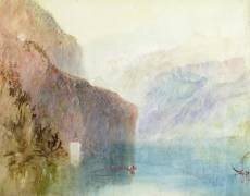 La chapelle de Tell (Joseph Mallord William Turner) - Muzeo.com